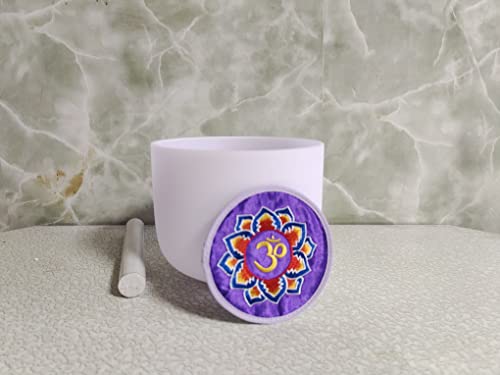 Amethyst Fusion Crystal Singing Bowl for Crown Chakra