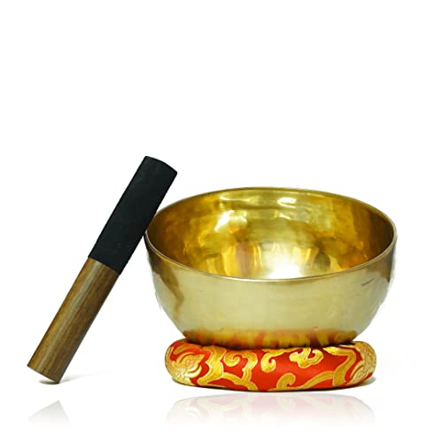 Handmade Tibetan Healing Singing Bowl for Meditation, Yoga