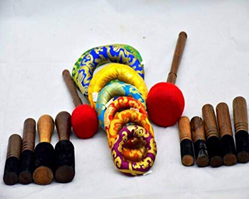 Professional 7-Piece Full Moon Singing Bowl Set