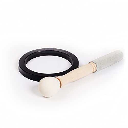 18" Crystal Singing Bowl Set for Meditation & Healing