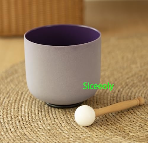 Set of 3 Crystal Singing Bowls in Multiple Colors