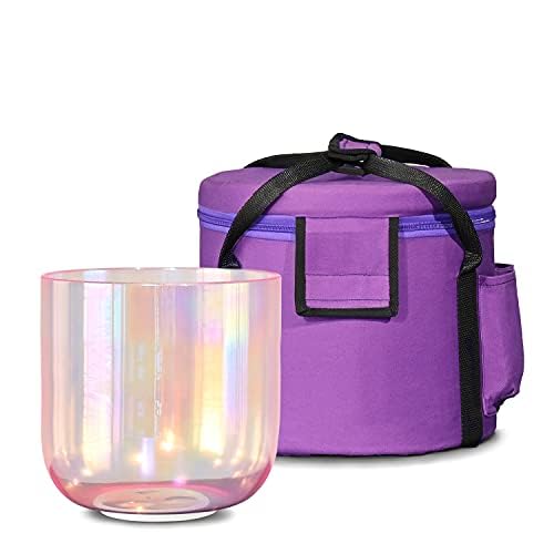 CVNC 7" Cherry Blossom Pink Crystal Singing Bowl