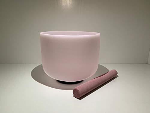 Gemstone Morganite Fusion Crystal Singing Bowl for Third Eye