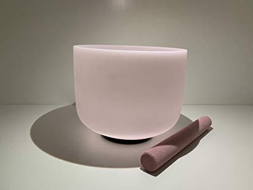 Gemstone Morganite Fusion Crystal Singing Bowl for Third Eye