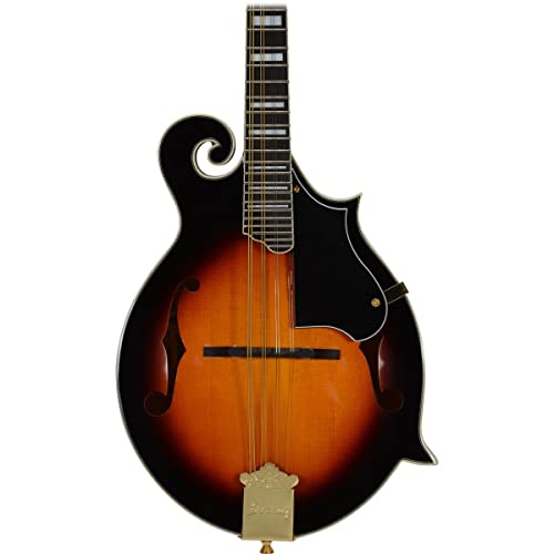 Ibanez F-Style Mandolin, Brown Sunburst VIP Shine Gloss