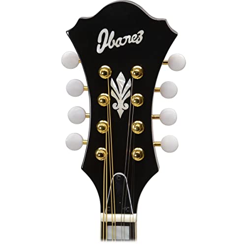 Ibanez F-Style Mandolin, Brown Sunburst VIP Shine Gloss