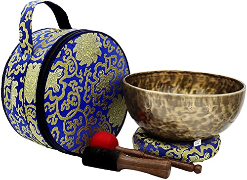 Khusi 9" Master Healing Tibetan Singing Bowls Set