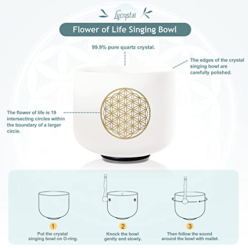 432 Hz Chakra Singing Bowl Set for Healing