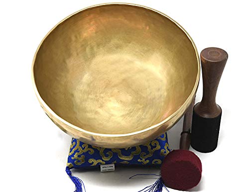 Large 10" Master Healing Tibetan Singing Bowl Set