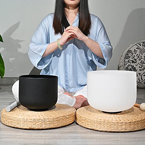 Yin and Yang Crystal Singing Bowl Set (2 PCS)