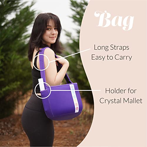 10" Crystal Singing Bowls Set - Perfect Pitch - Yellow & Blue Chakra