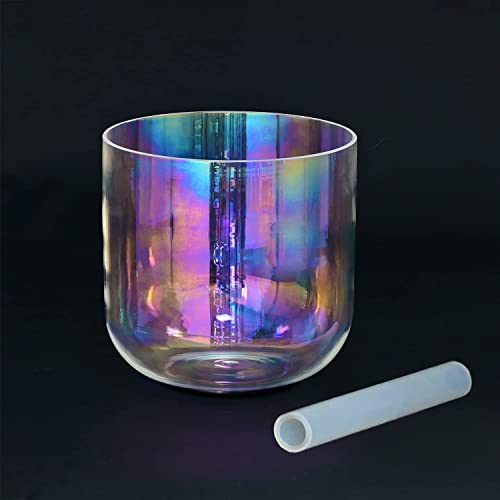 7" F Note Clear Quartz Crystal Singing Bowl VIP Package