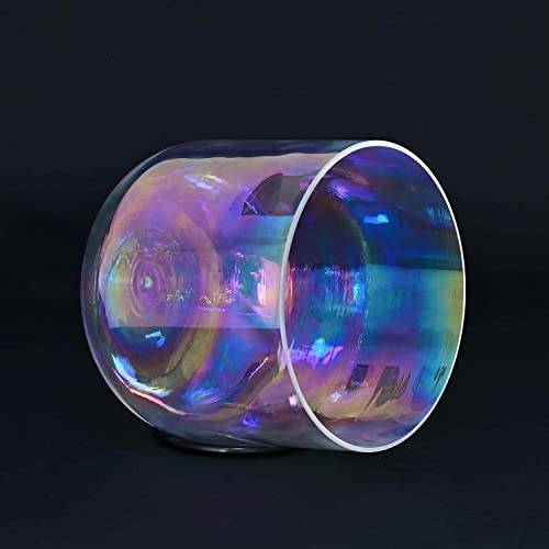 7" F Note Clear Quartz Crystal Singing Bowl VIP Package