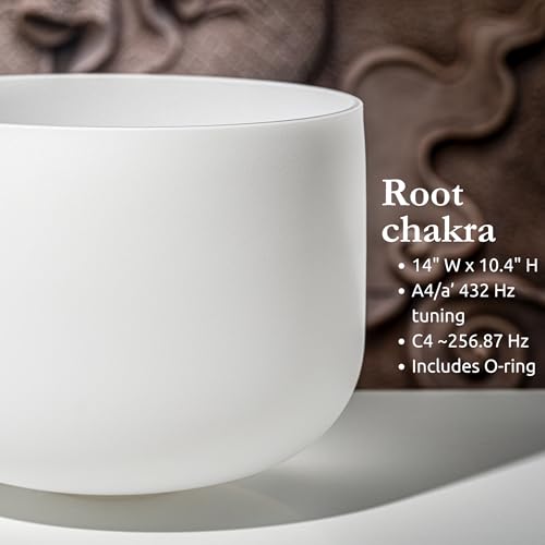 Meinl Crystal Singing Bowl 14" C Note Root Chakra