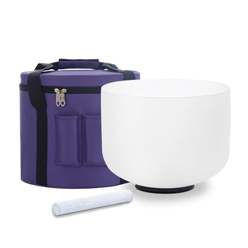 432 Hz Crystal Singing Bowl for Heart Chakra