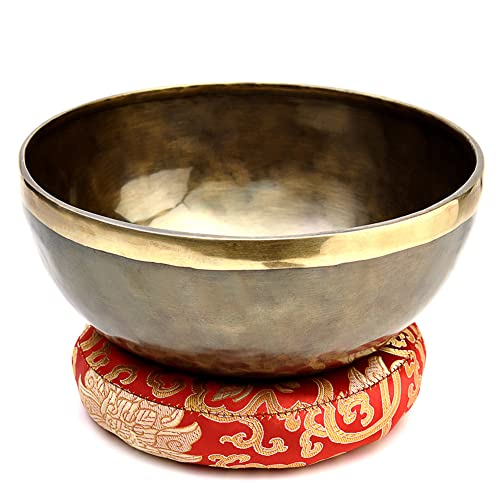 Handmade 8" Meditation Sound Bowl Set from Nepal