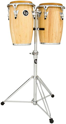 LP-JRX-AW Conga Drum in Natural / Chrome Finish