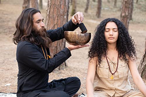 Large Tibetan Singing Bowl Set - Master Healing Grade