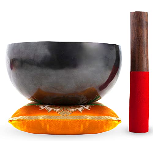 Large Master Grade Tibetan Singing Bowl Set