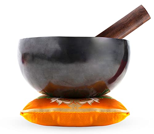 Large Master Grade Tibetan Singing Bowl Set