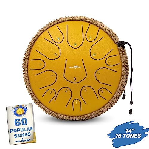 Balmy Drum Set - 15 Note Steel Tongue Drum