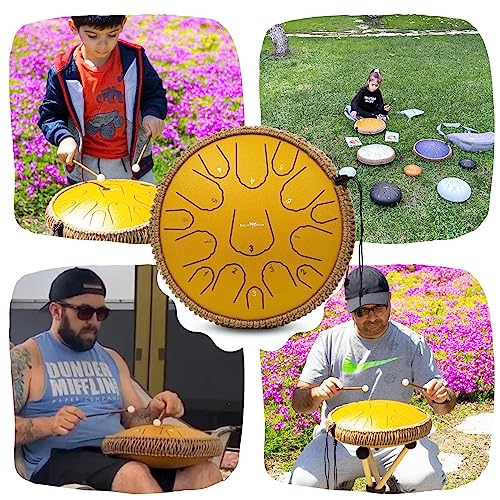 Balmy Drum Set - 15 Note Steel Tongue Drum