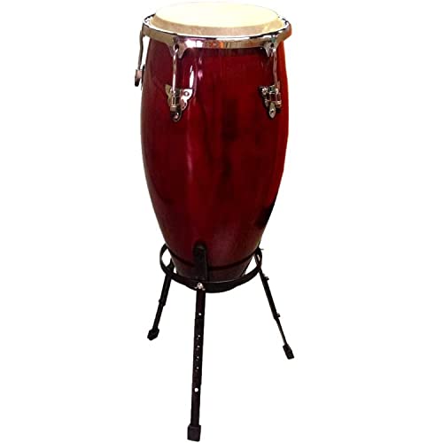 VIP Smart Shopper: Red Wine Conga Drum 11" with Stand