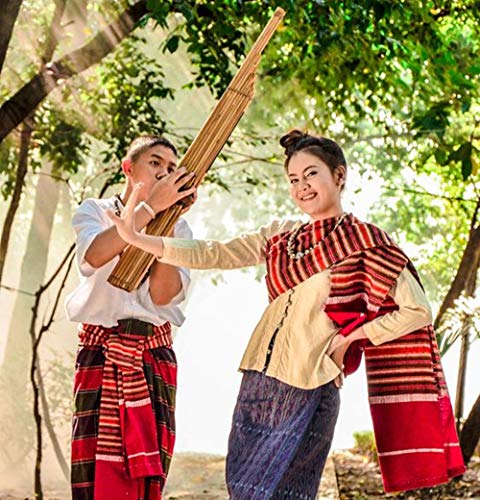 Professional Thai Khaen Bamboo Musical Instrument - 8 Key