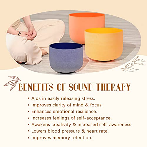 VIP Crystal Singing Bowl Set - A, E, D Notes