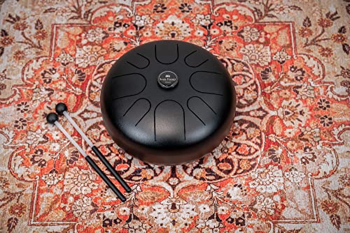 Steel Tongue Drum 8 Notes 16" for Sound Healing