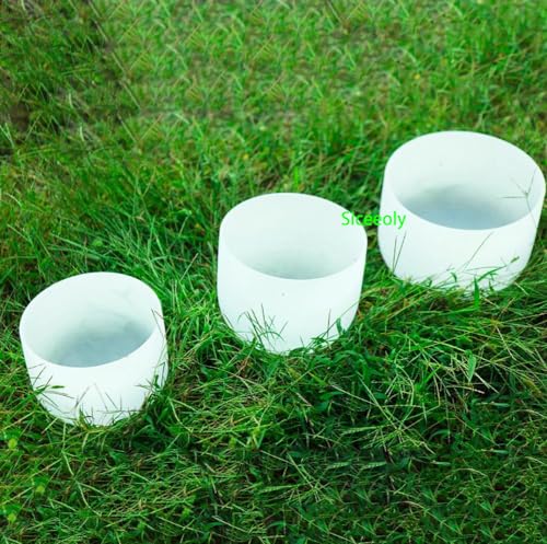 Set of 3 432HZ Singing Bowls with Accessories
