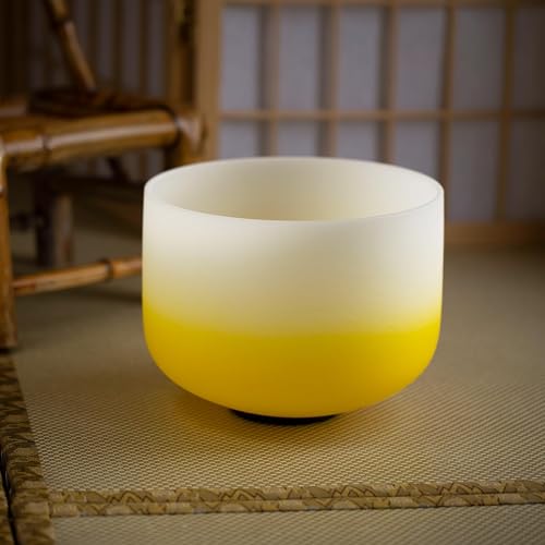 Hye-eun Crystal Singing Bowls Set, 432hz Gradient