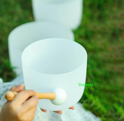 Set of 3 432HZ Singing Bowls with Accessories