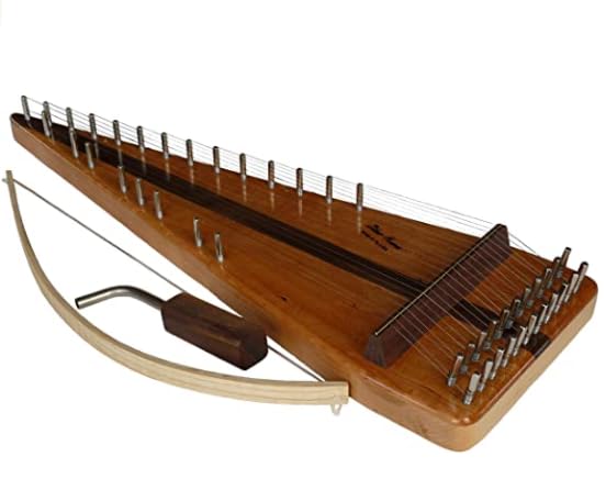 USA Made Cherry Bowed Psaltery with 22 Strings