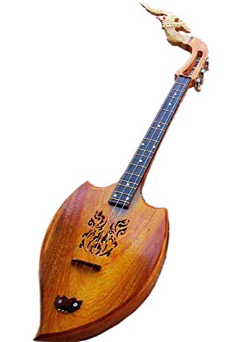 Isarn Acoustic Phin Thai Lao Guitar Instrument