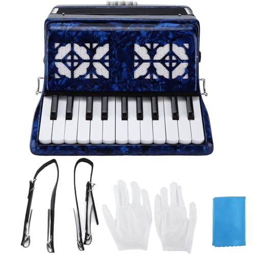 Accordion for Adults 22 Keys 8 Bass with Straps
