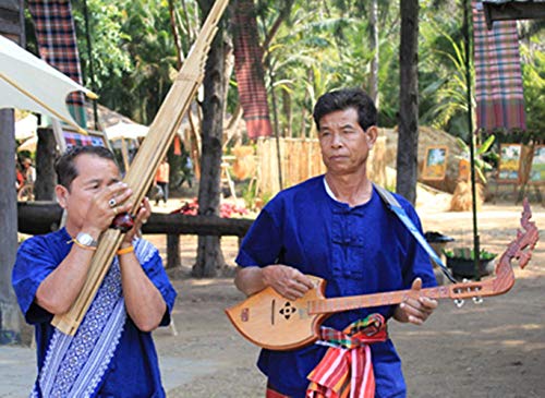 Professional Thai Khaen Bamboo Musical Instrument - 8 Key