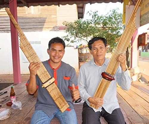 Professional Thai Khaen Bamboo Musical Instrument - 8 Key