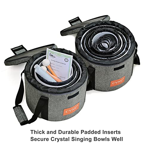 Set of 7 Frosted Chakra Crystal Singing Bowls