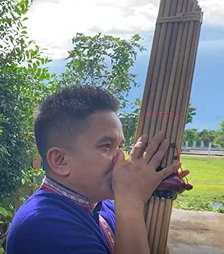 Professional Thai Khaen Bamboo Musical Instrument - 8 Key