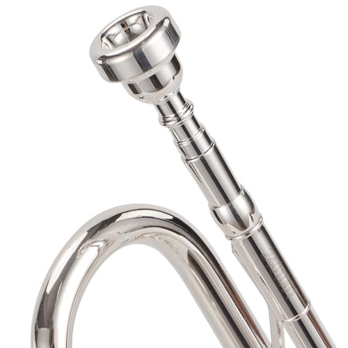 Silver-plated ZEFF Bb Trumpet for Beginners & Students
