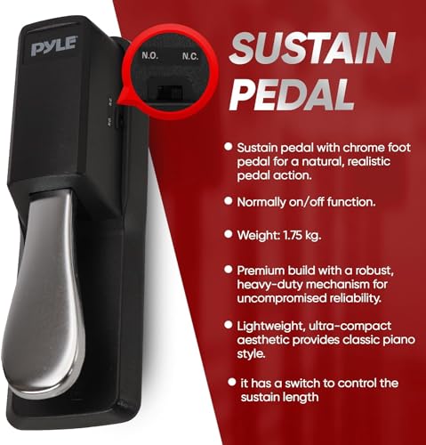 Pyle 61 Key Electronic Piano Keyboard Bundle