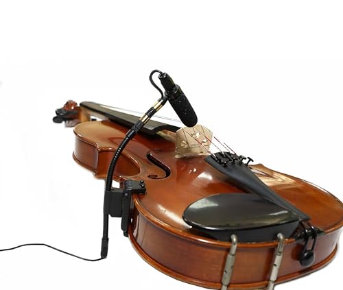 Musical Instrument Microphone with Violin Clip Bundle