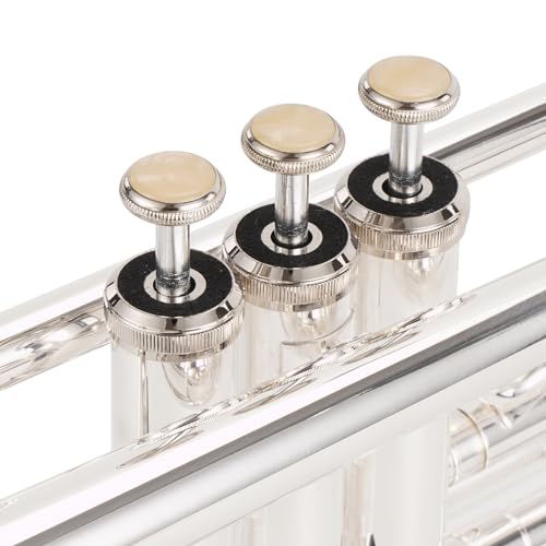 Silver-plated ZEFF Bb Trumpet for Beginners & Students