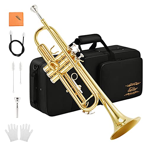 Eastar Bb Trumpet Set for Beginner Players, Complete