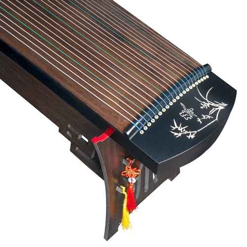 MI&VI Traditional Guzheng Zither with Carry Bag & Stand