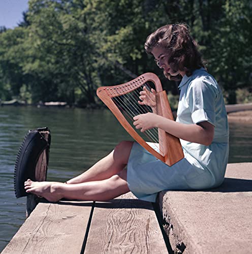 AKLOT 15-string Mahogany Harp - Adult Professional Beginner