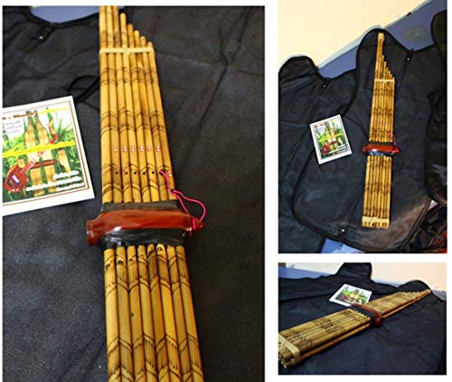 Premium Cozinest Thai Khaen Bamboo Pipes - Professional Level