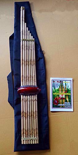 Premium Cozinest Thai Khaen Bamboo Pipes - Professional Level