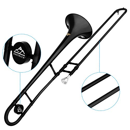 EASTROCK Bb Tenor Slide Trombone for Beginners Standard